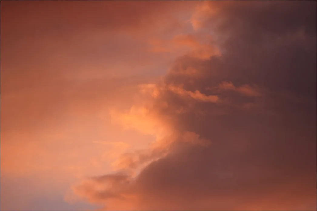 Detail Abendrot Himmel Wolken Dramatisch Number 12
