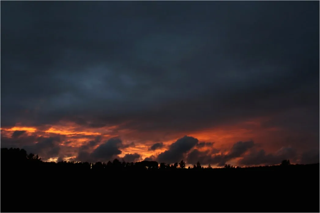 Detail Abendrot Himmel Wolken Dramatisch Number 15