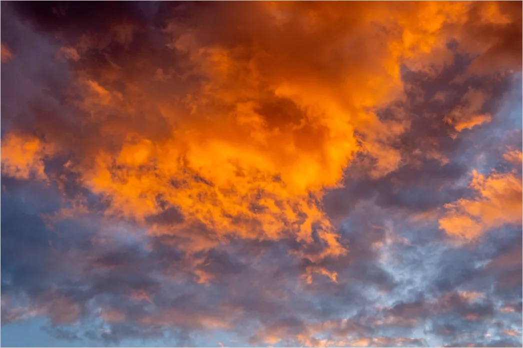 Detail Abendrot Himmel Wolken Dramatisch Number 19