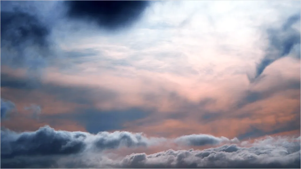 Detail Abendrot Himmel Wolken Dramatisch Number 3