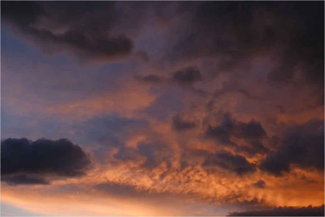 Detail Abendrot Himmel Wolken Dramatisch Number 4