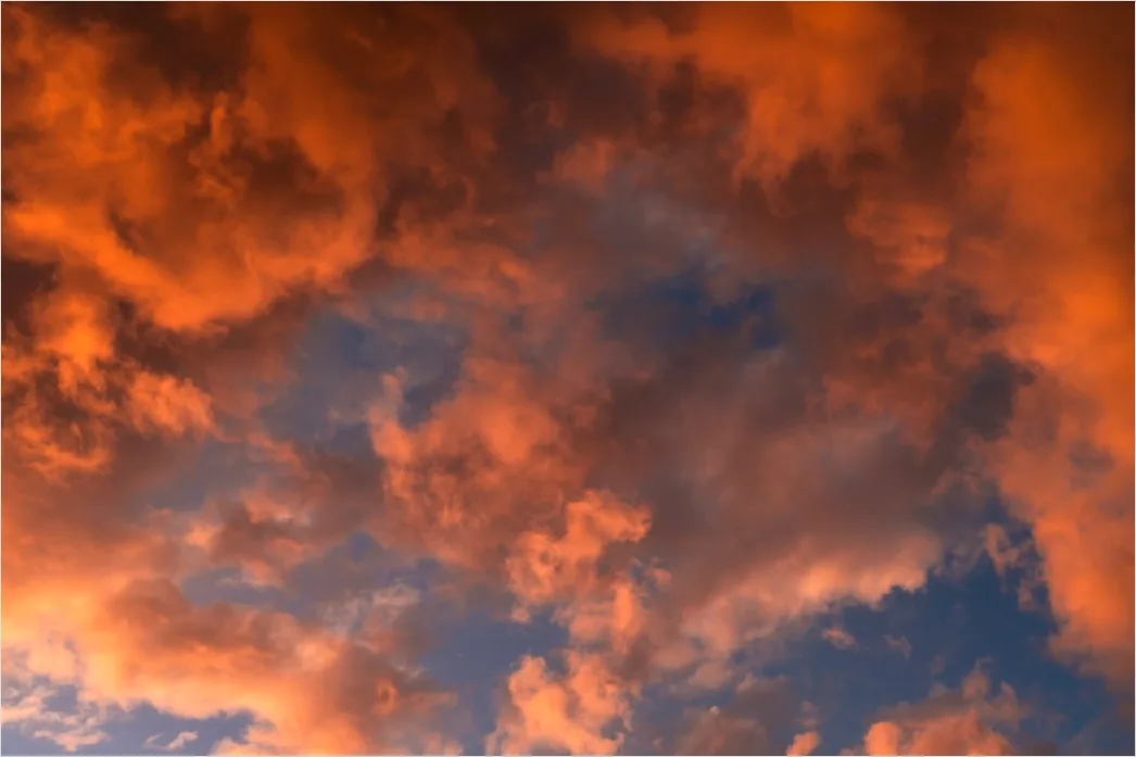 Detail Abendrot Himmel Wolken Dramatisch Number 6