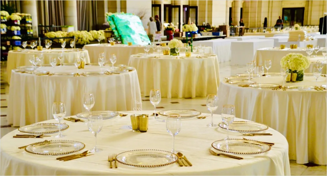 Detail Abschlussfeier Indoor Elegant Dekoration Tisch Number 8