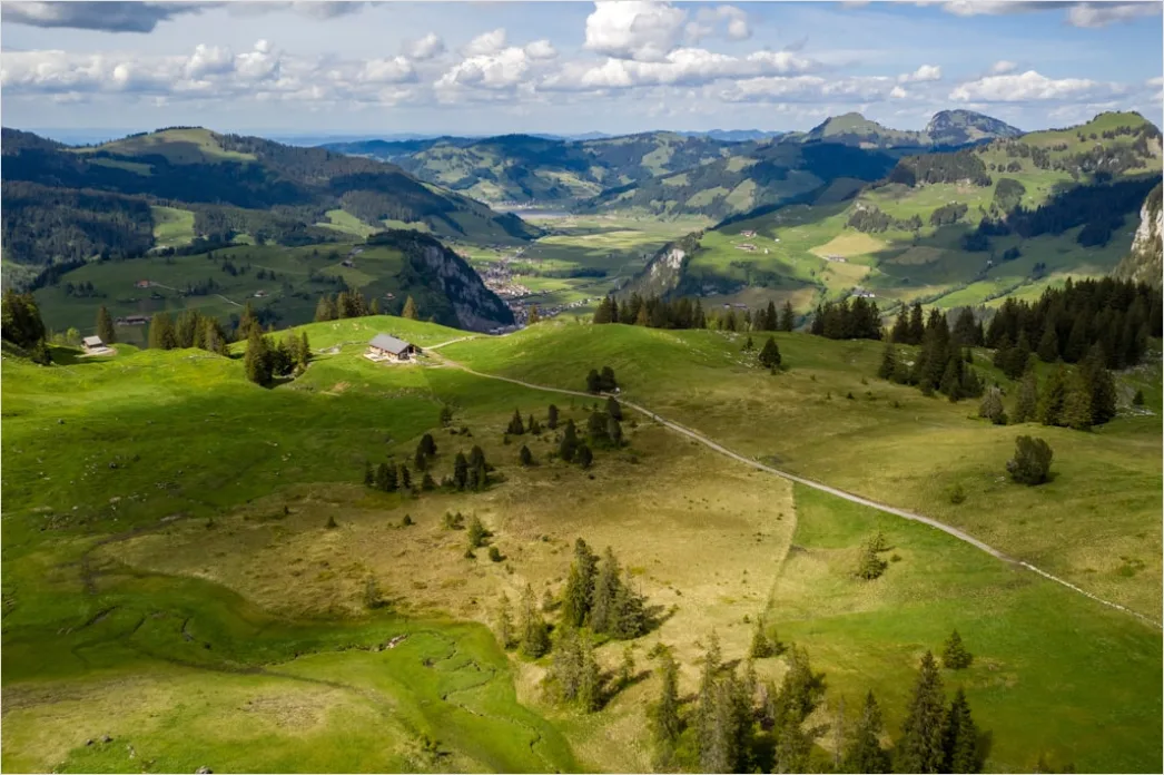 Detail Alpen Herbst Laub Bunt Bergpanorama Number 3