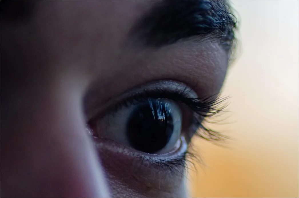 Detail Auge Makro Nahaufnahme Wimpern Bokeh Number 12