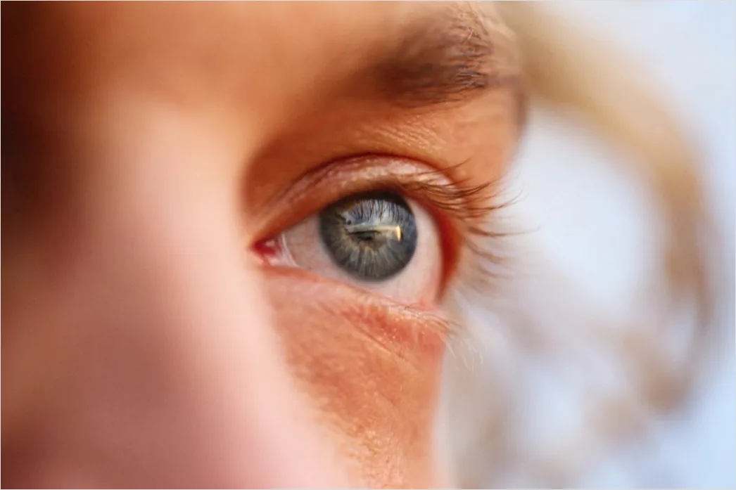 Detail Auge Makro Nahaufnahme Wimpern Bokeh Number 16