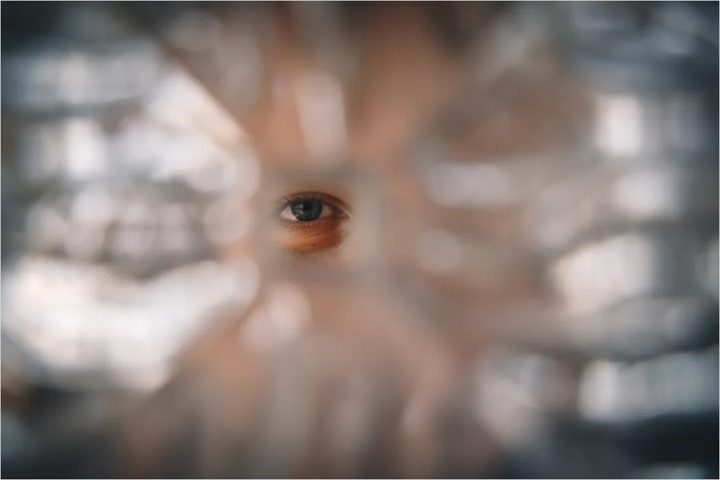 Detail Auge Makro Nahaufnahme Wimpern Bokeh Number 17