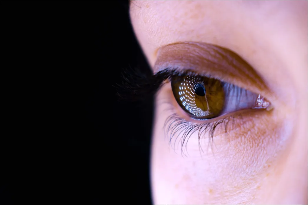 Detail Auge Makro Nahaufnahme Wimpern Bokeh Number 8