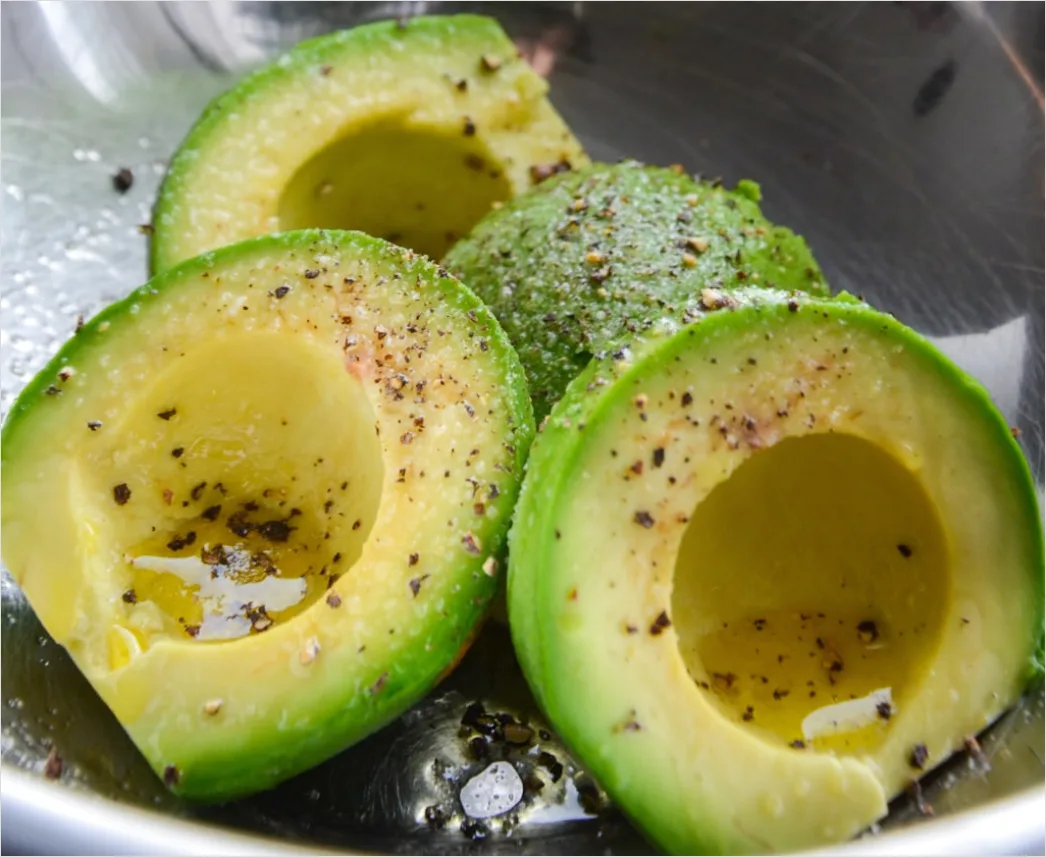 Avocado Salat Teller Nahaufnahme Frisch 8b82