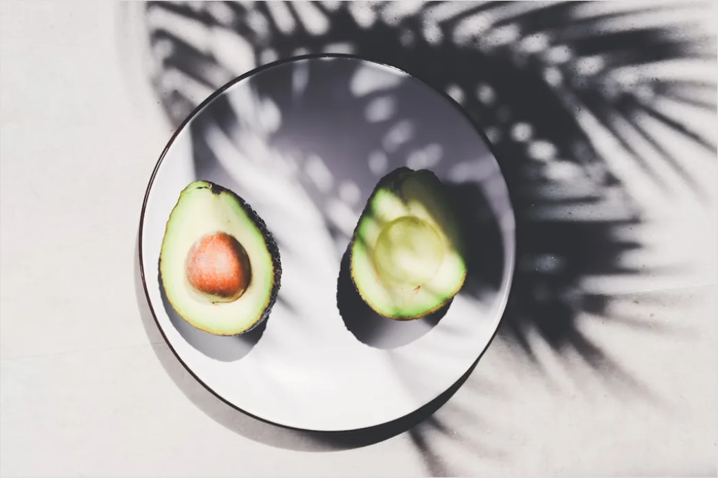 Detail Avocado Salat Teller Nahaufnahme Gesund Number 8