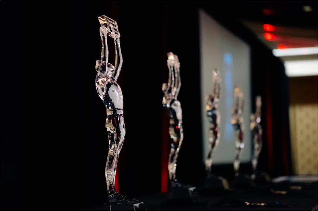 Award Ceremony Buehne Auszeichnung Ueberreichen 9527