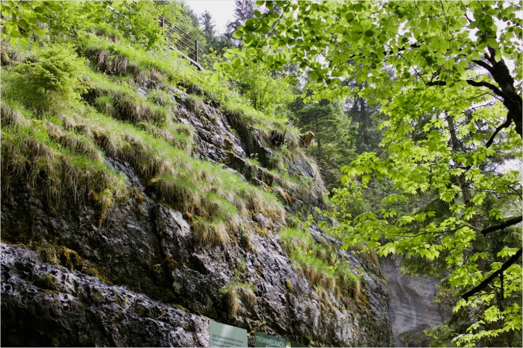Detail Bergbach Wasserfall Nahaufnahme Felsen Number 8