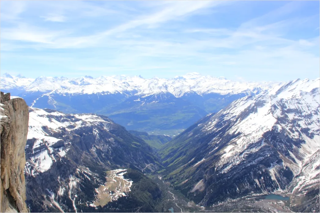 Detail Bergsteiger Gipfel Aussicht Panorama Number 20