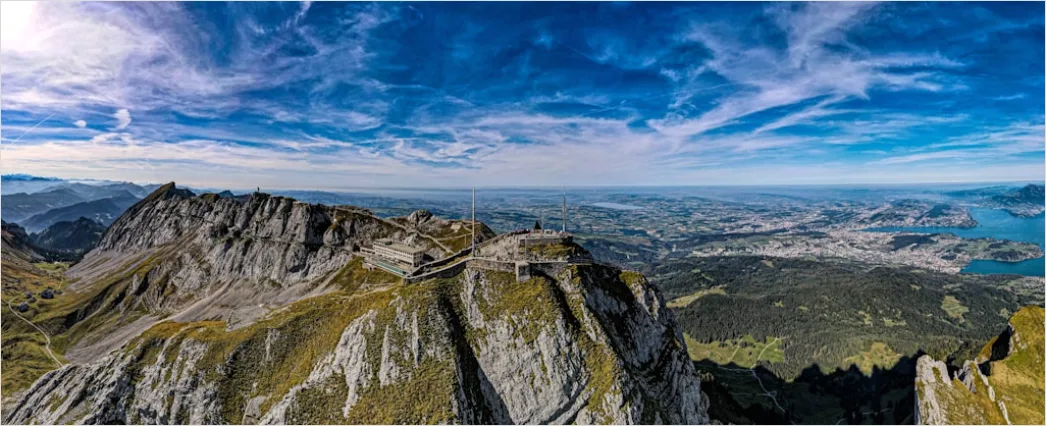 Detail Bergsteiger Gipfel Aussicht Panorama Number 8