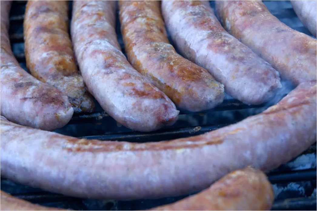 Detail Bratwurst Grill Nahaufnahme Sommer Outdoor Number 4