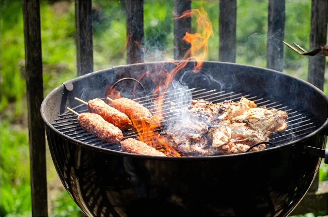 Detail Bratwurst Grill Nahaufnahme Sommer Outdoor Number 6