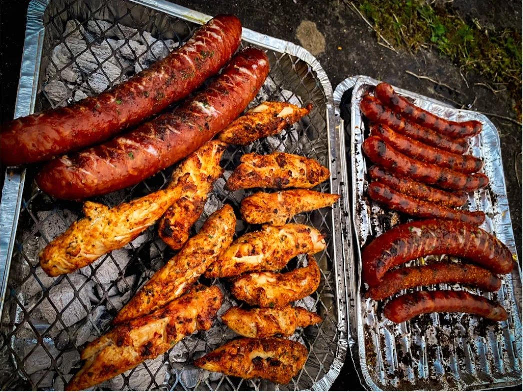Detail Bratwurst Grill Nahaufnahme Sommer Outdoor Number 7