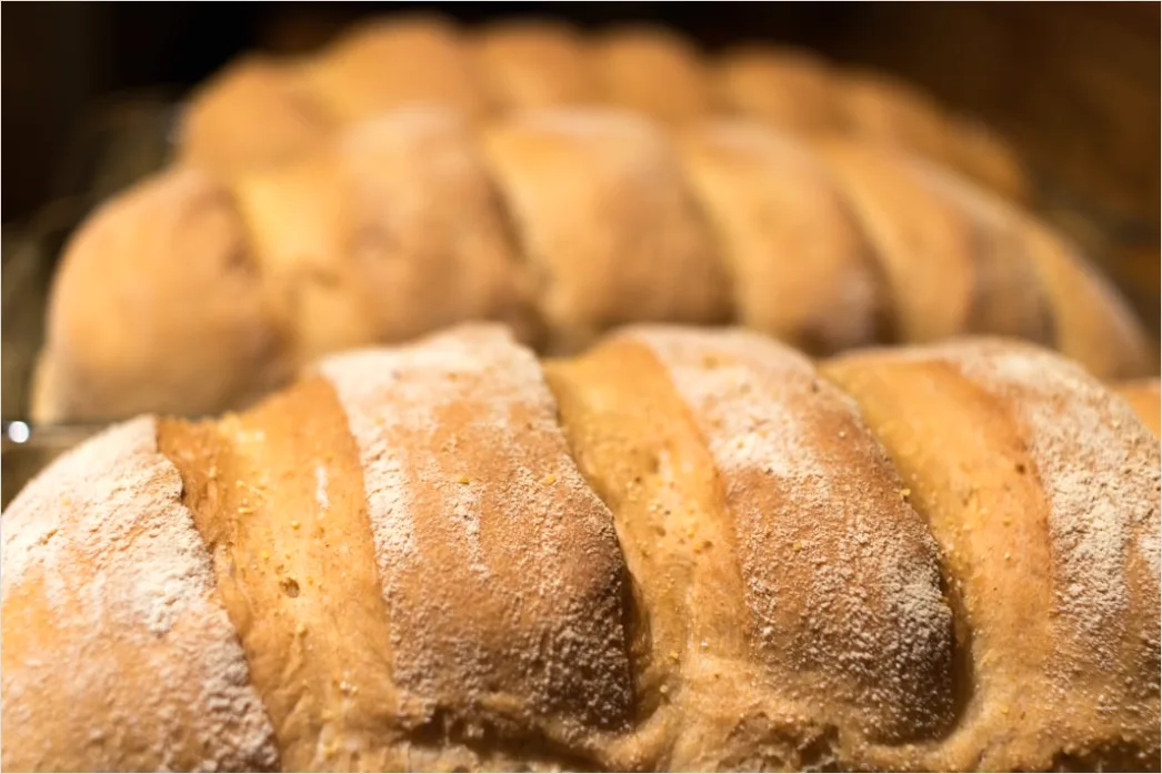 Detail Brötchen Frisch Gebacken Korb Nahaufnahme Number 14