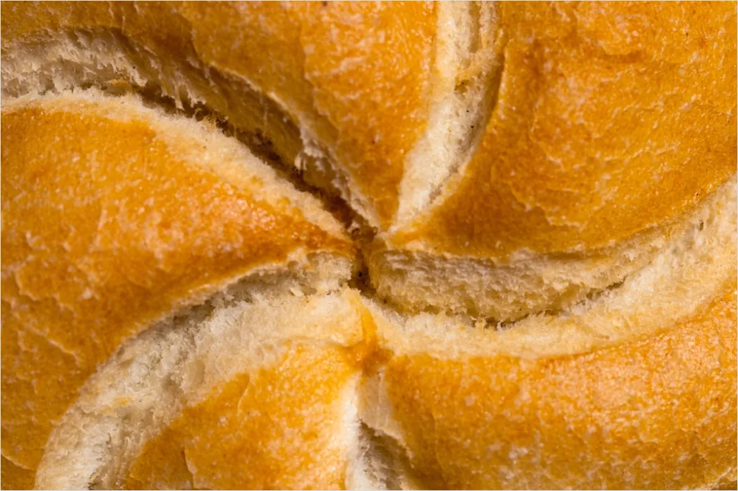 Detail Brötchen Frisch Gebacken Korb Nahaufnahme Number 16