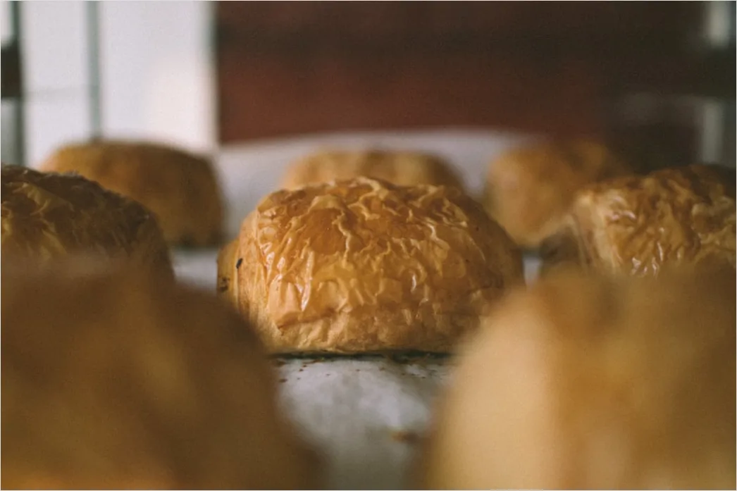 Detail Brötchen Frisch Gebacken Korb Nahaufnahme Number 17