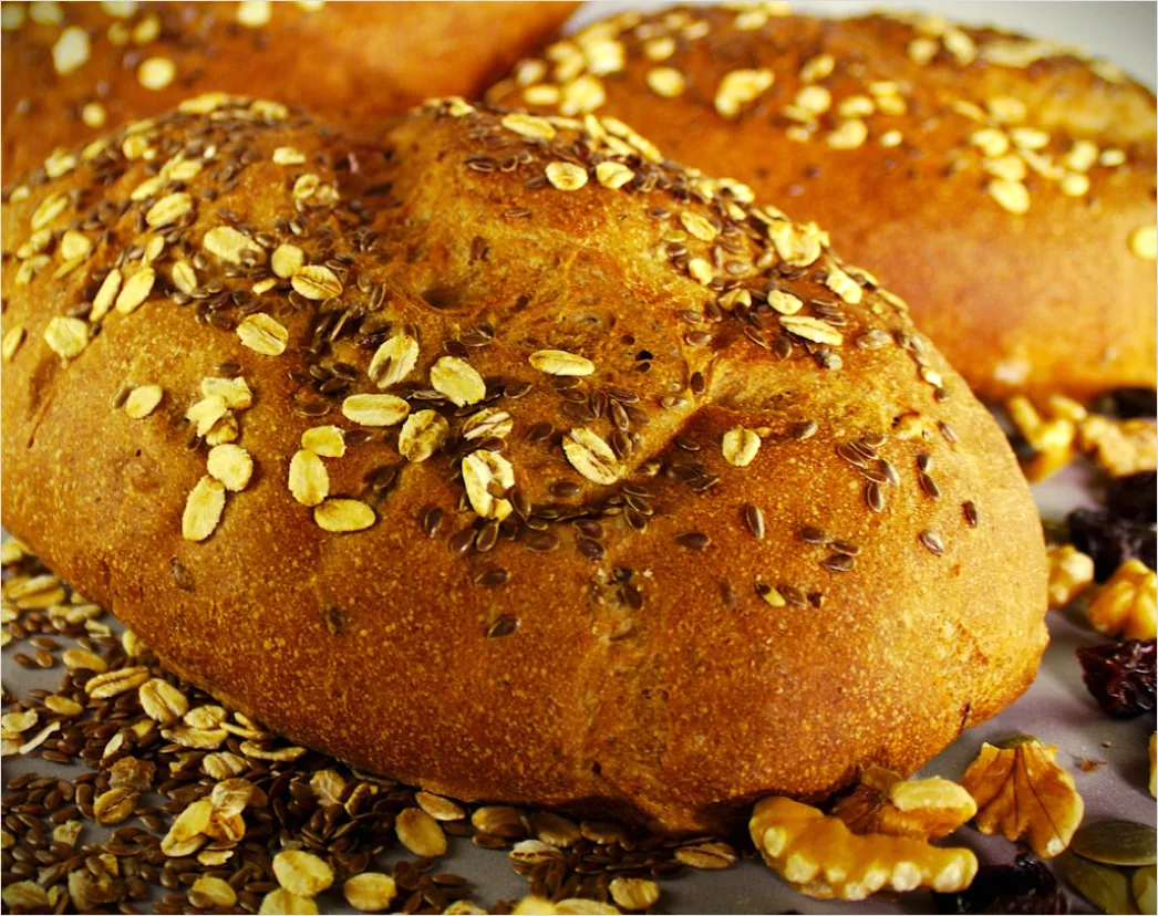 Detail Brötchen Frisch Gebacken Korb Nahaufnahme Number 18