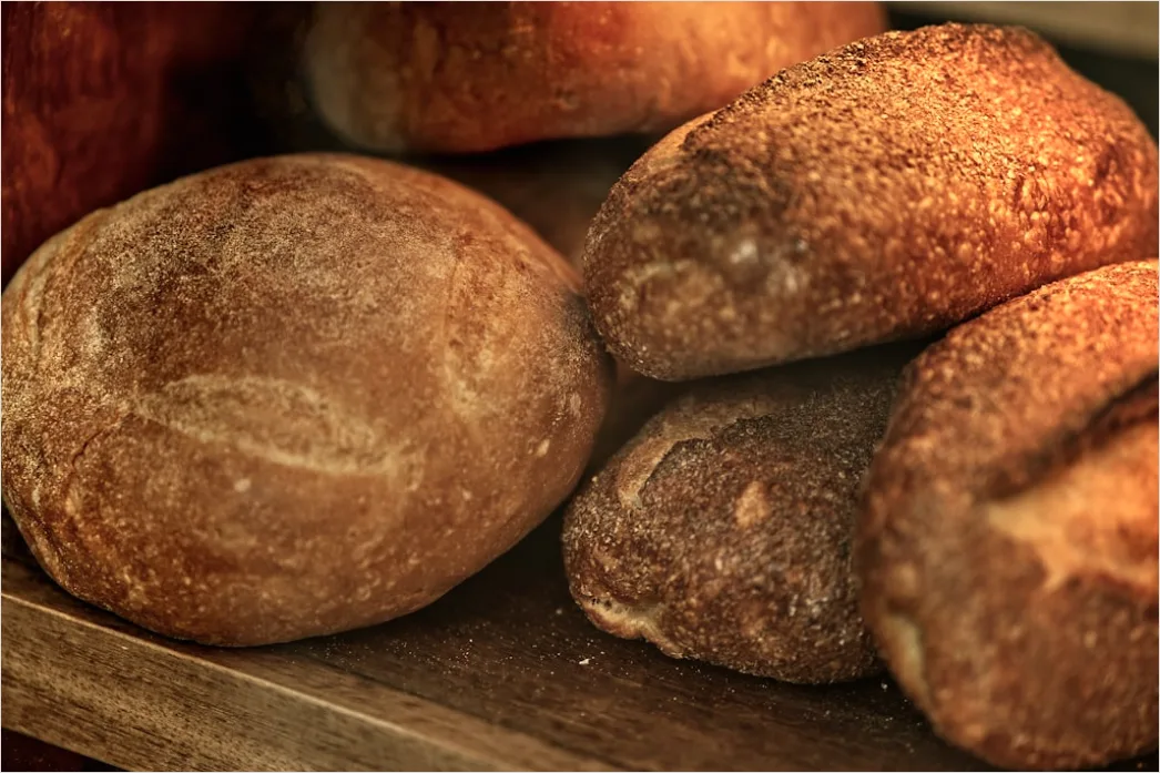 Detail Brötchen Frisch Gebacken Korb Nahaufnahme Number 10