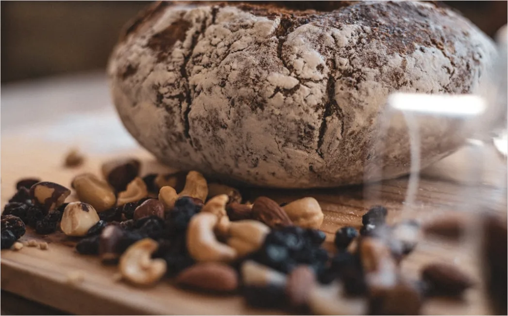 Detail Brot Frisch Gebacken Nahaufnahme Rustikal Number 18