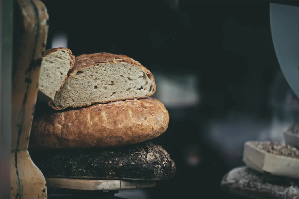 Detail Brot Frisch Gebacken Nahaufnahme Rustikal Number 20