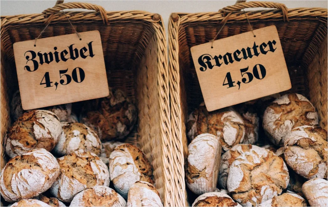 Detail Brot Frisch Gebacken Nahaufnahme Rustikal Number 6