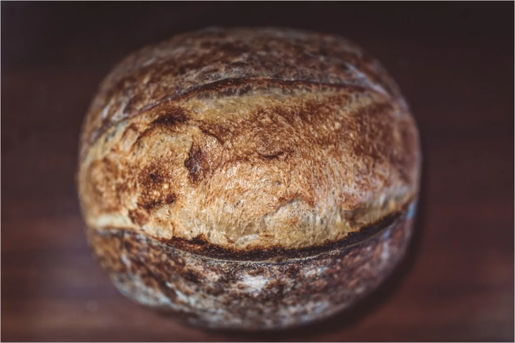 Detail Brot Frisch Gebacken Nahaufnahme Rustikal Number 10