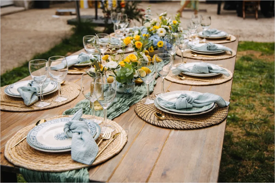 Detail Brunch Tisch Aufbau Elegant Outdoor Number 16