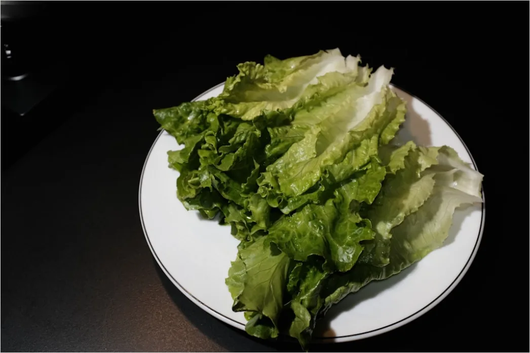 Detail Caesar Salat Teller Nahaufnahme Frisch Number 2