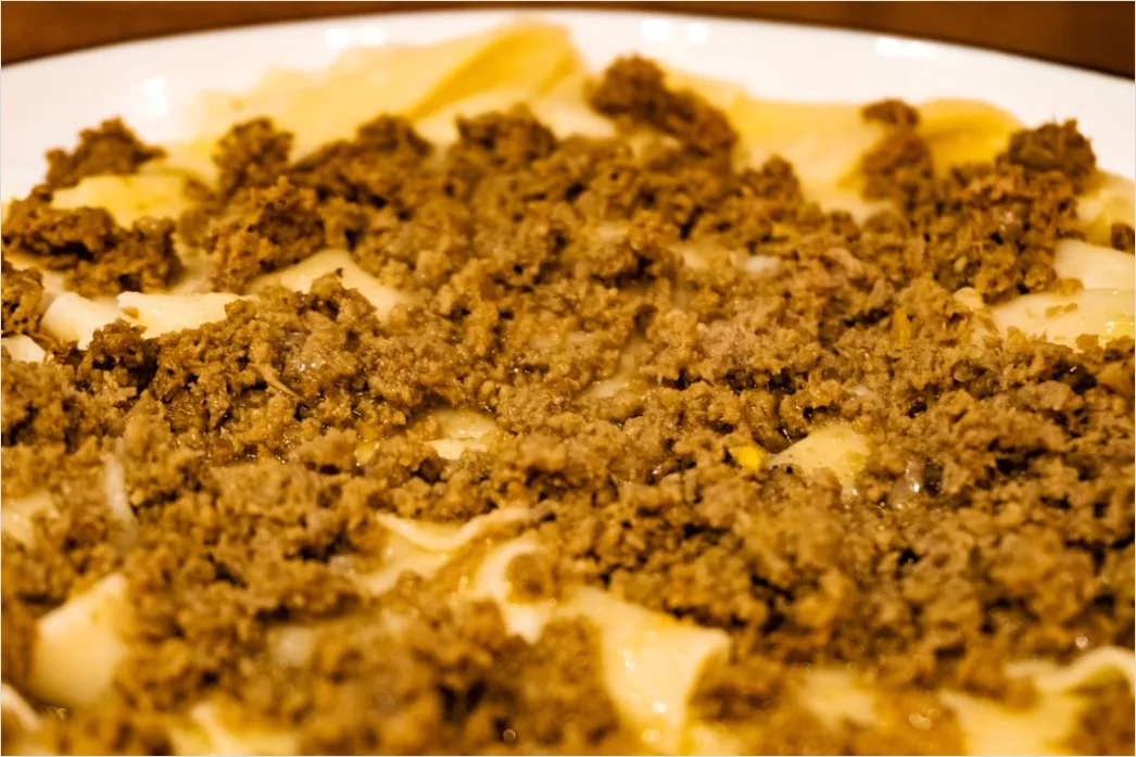 Detail Cannelloni überbacken Teller Nahaufnahme Number 9