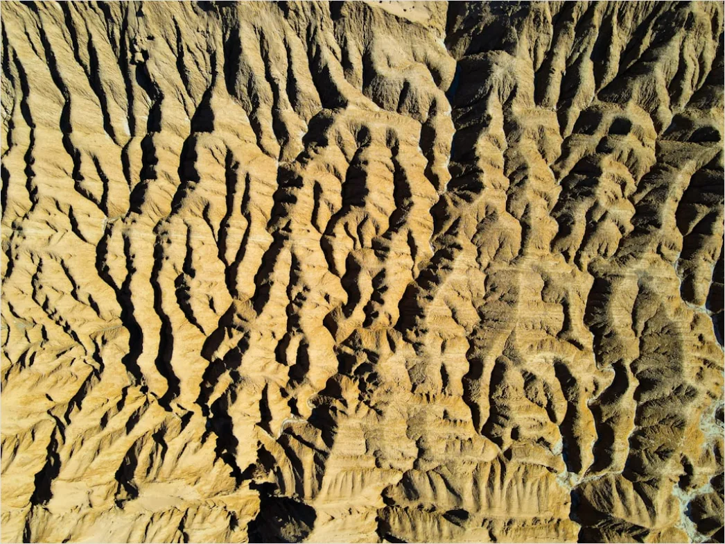 Detail Canyon Wüste Dramatisch Luftaufnahme Number 12