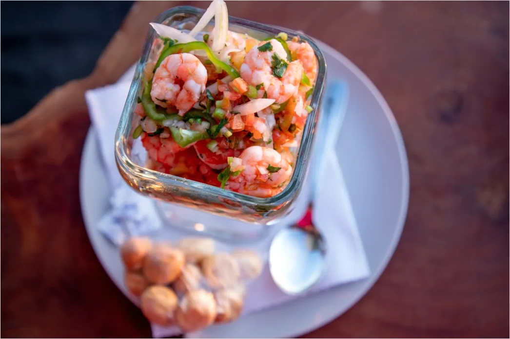 Detail Ceviche Teller Nahaufnahme Frisch Number 19