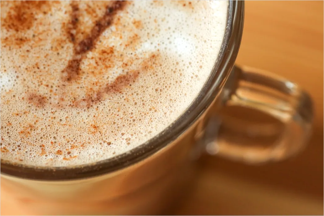 Detail Chai Latte Tasse Gewürze Nahaufnahme Number 14