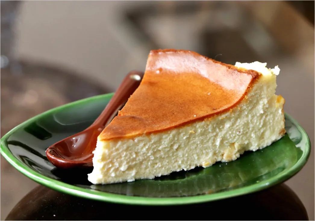 Detail Cheesecake Portion Nahaufnahme Cremig Elegant Number 2