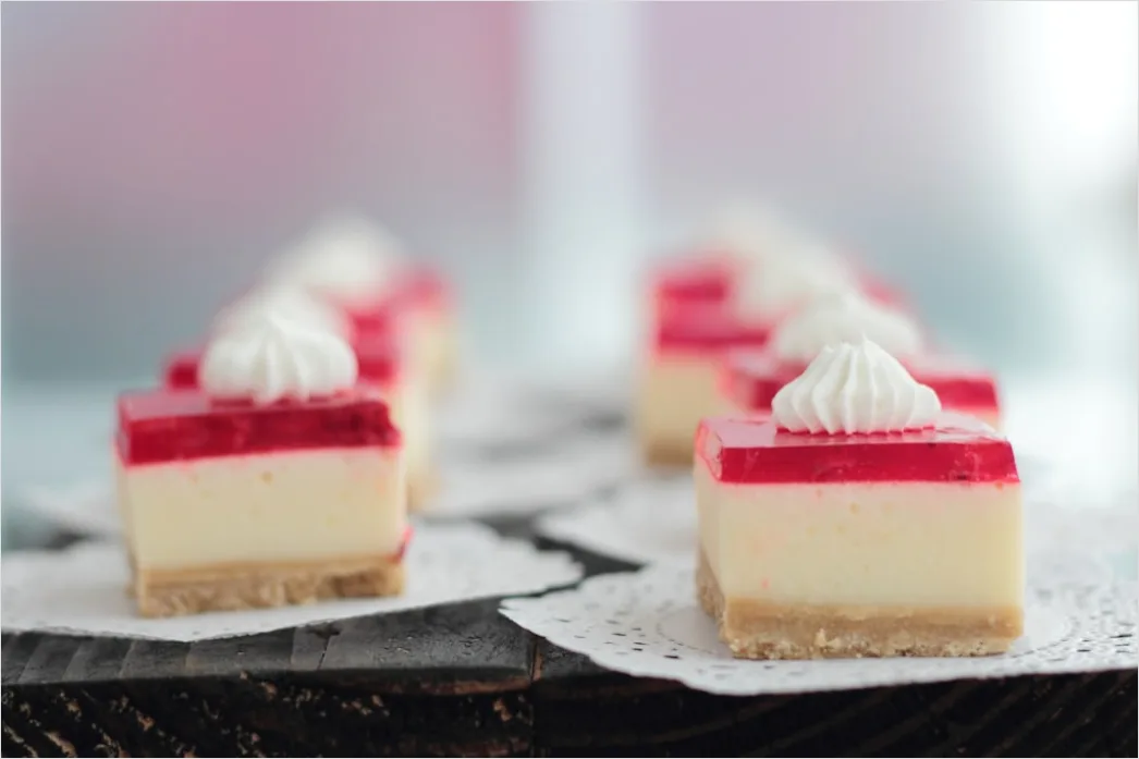 Detail Cheesecake Portion Nahaufnahme Cremig Elegant Number 12