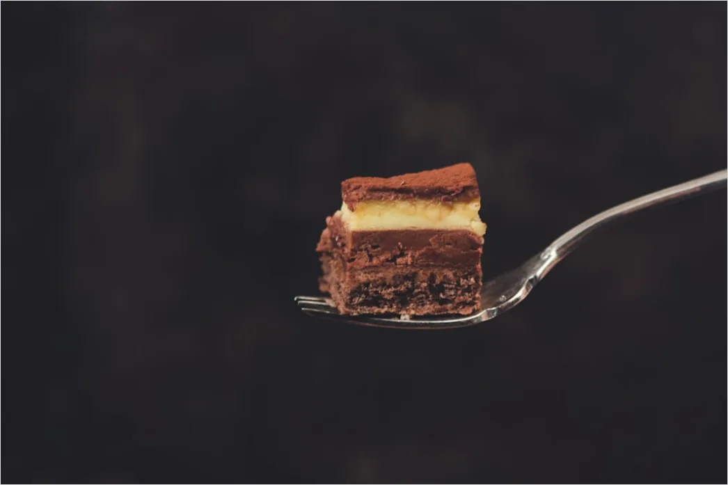Detail Cheesecake Portion Nahaufnahme Cremig Elegant Number 7