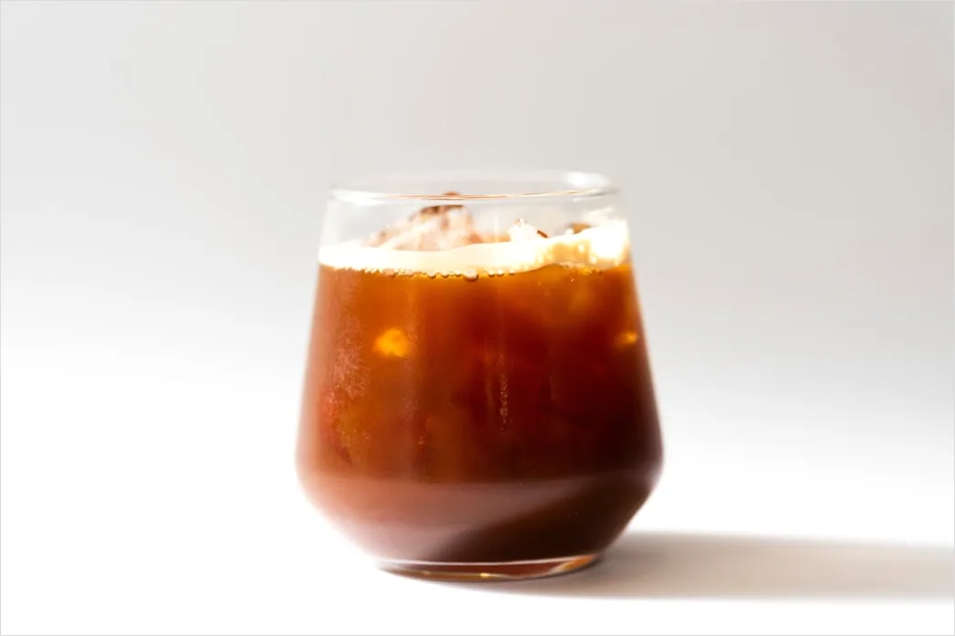 Detail Cold Brew Kaffee Glas Eis Nahaufnahme Number 5