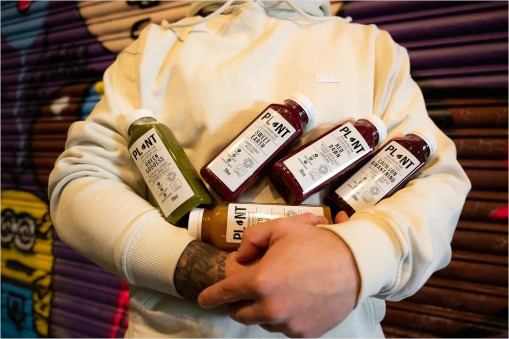 Detail Cold Pressed Juice Flasche Nahaufnahme Number 15