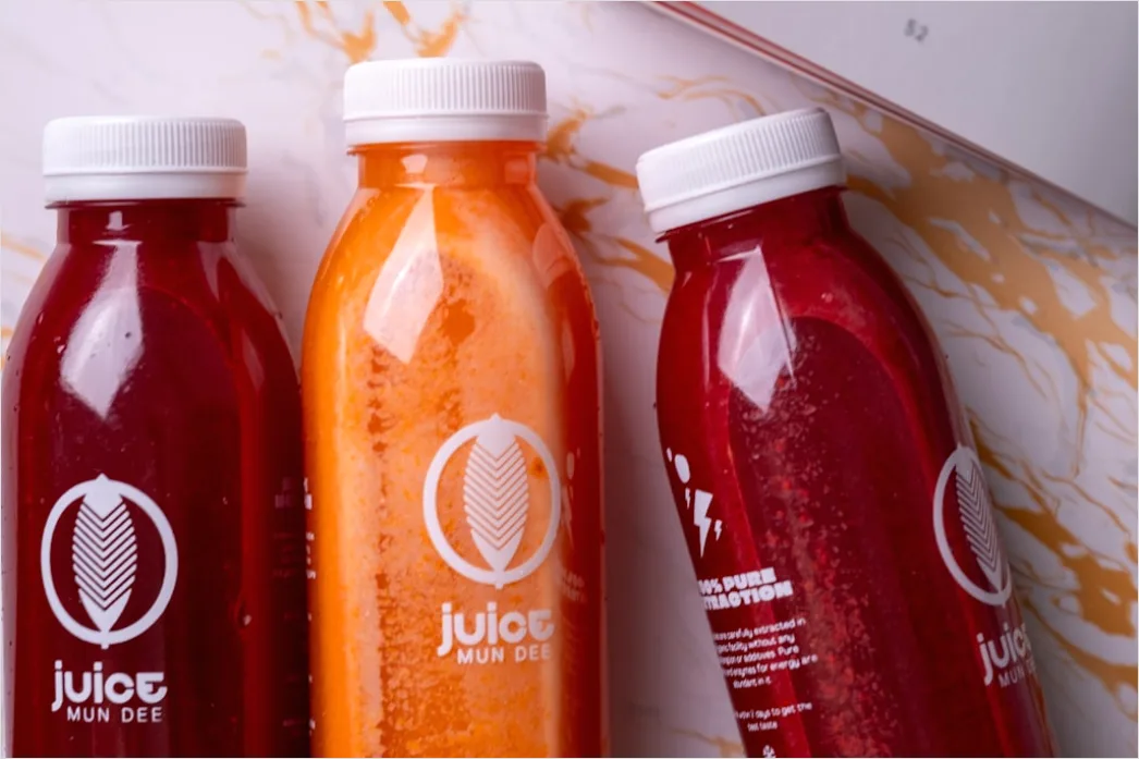 Detail Cold Pressed Juice Flasche Nahaufnahme Number 19