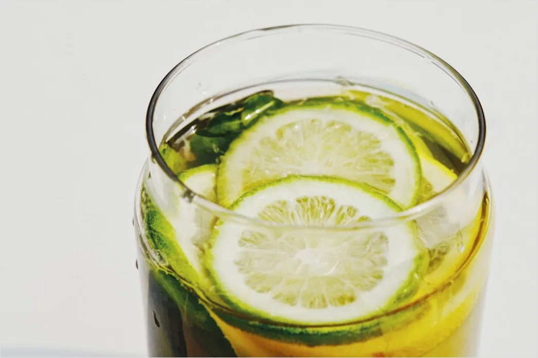 Detail Detox Wasser Gurke Zitrone Minze Glas Number 5
