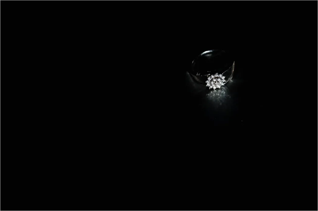 Detail Diamant Ring Makro Nahaufnahme Funkeln Number 9