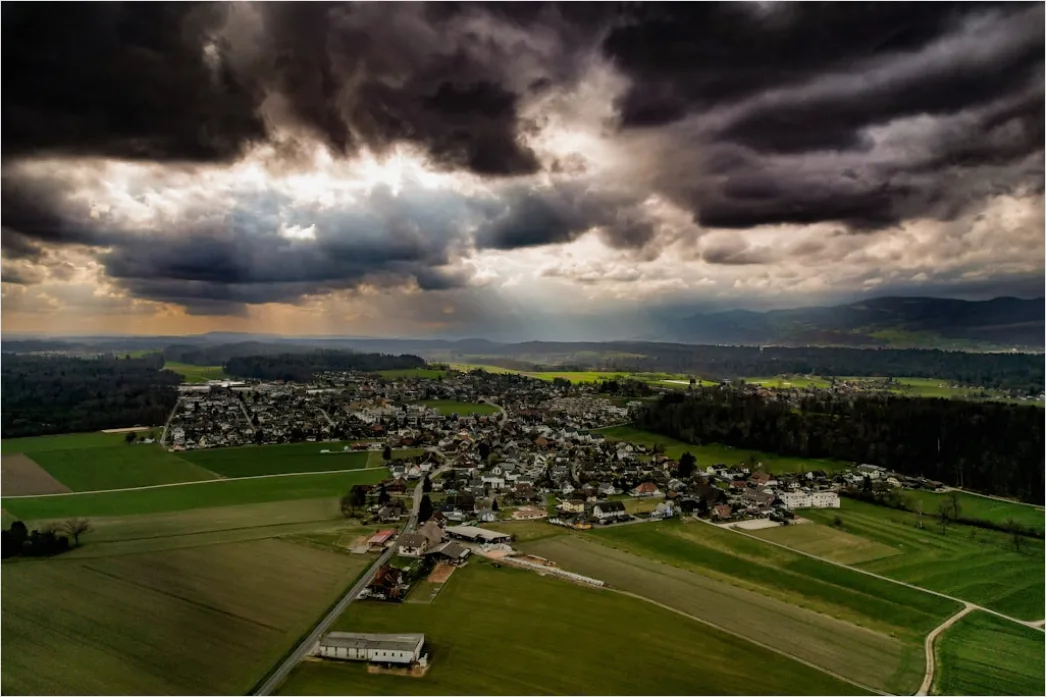 Detail Dramatischer Himmel Wolken Gewitter Number 15