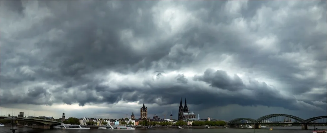 Detail Dramatischer Himmel Wolken Gewitter Number 16