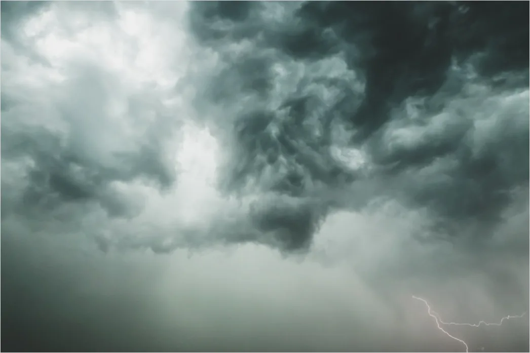 Detail Dramatischer Himmel Wolken Gewitter Number 4