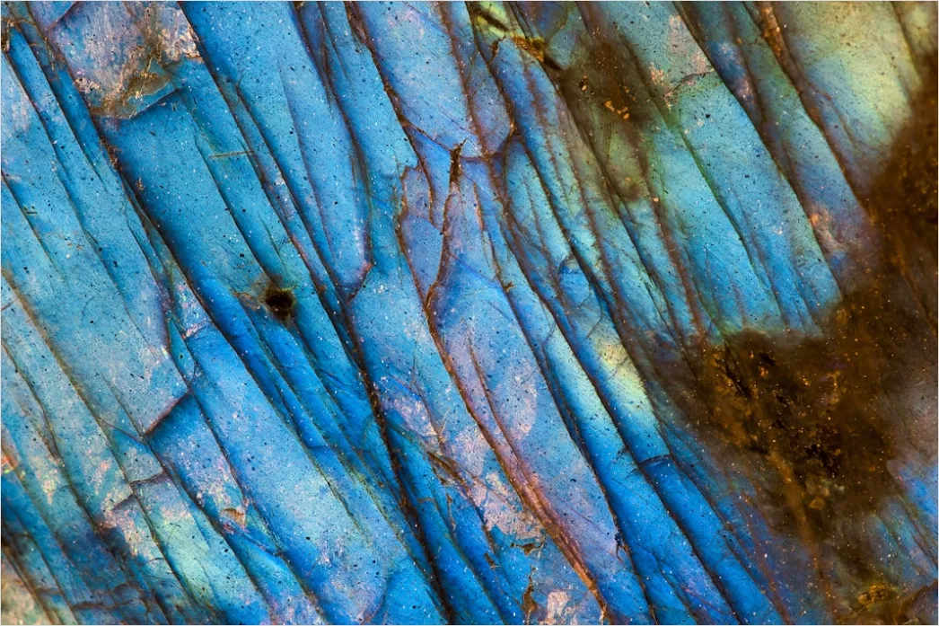 Detail Edelstein Makro Nahaufnahme Facetten Number 13