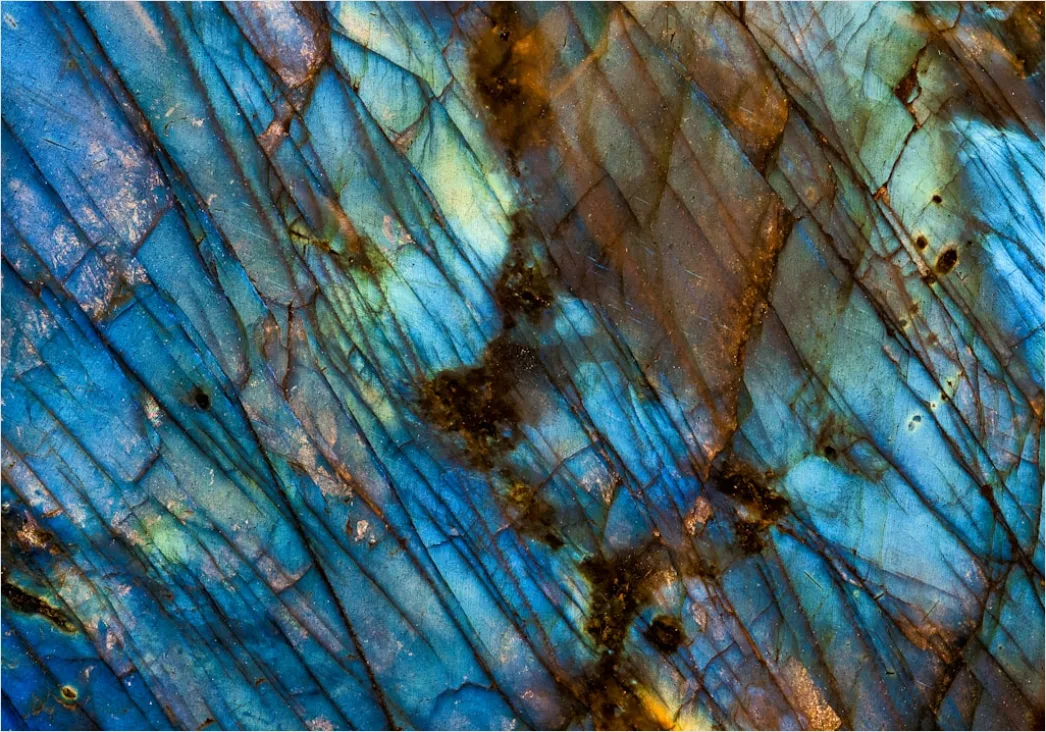 Detail Edelstein Makro Nahaufnahme Facetten Number 8