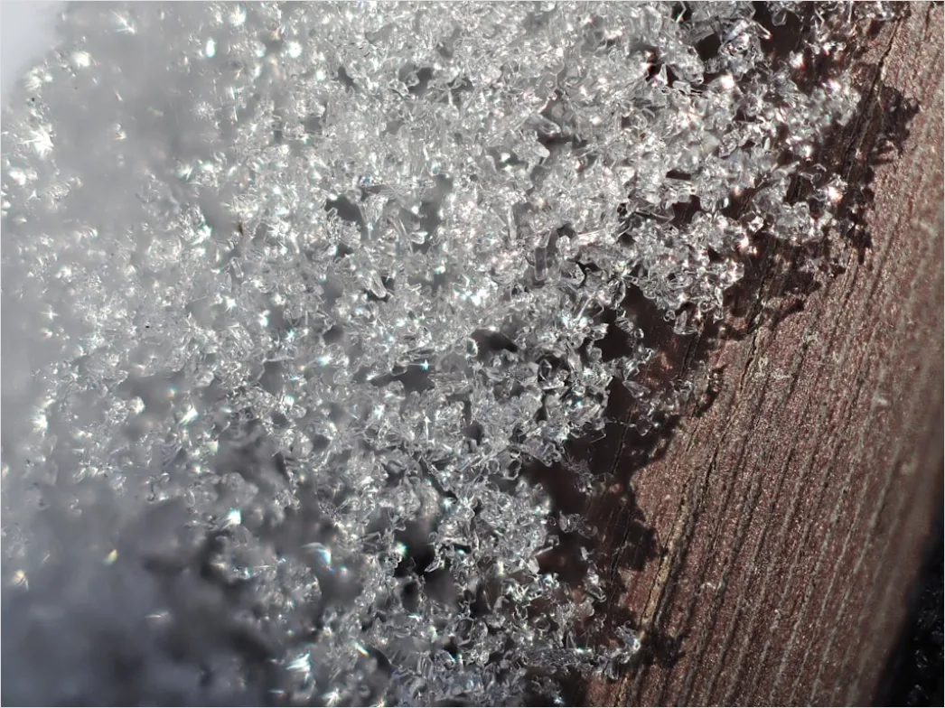 Detail Eis Kristalle Makro Nahaufnahme Winter Number 18
